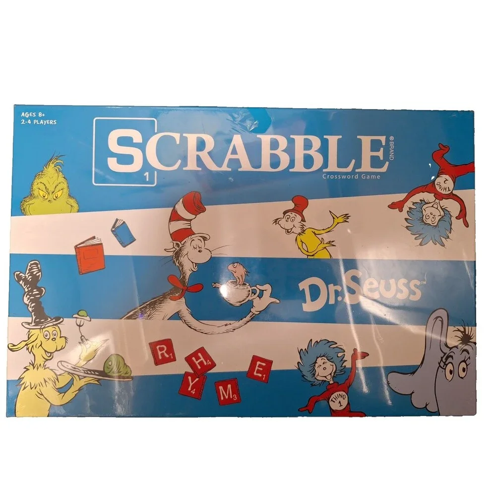 USAOPOLY Scrabble Dr.‎ Seuss Board Game
